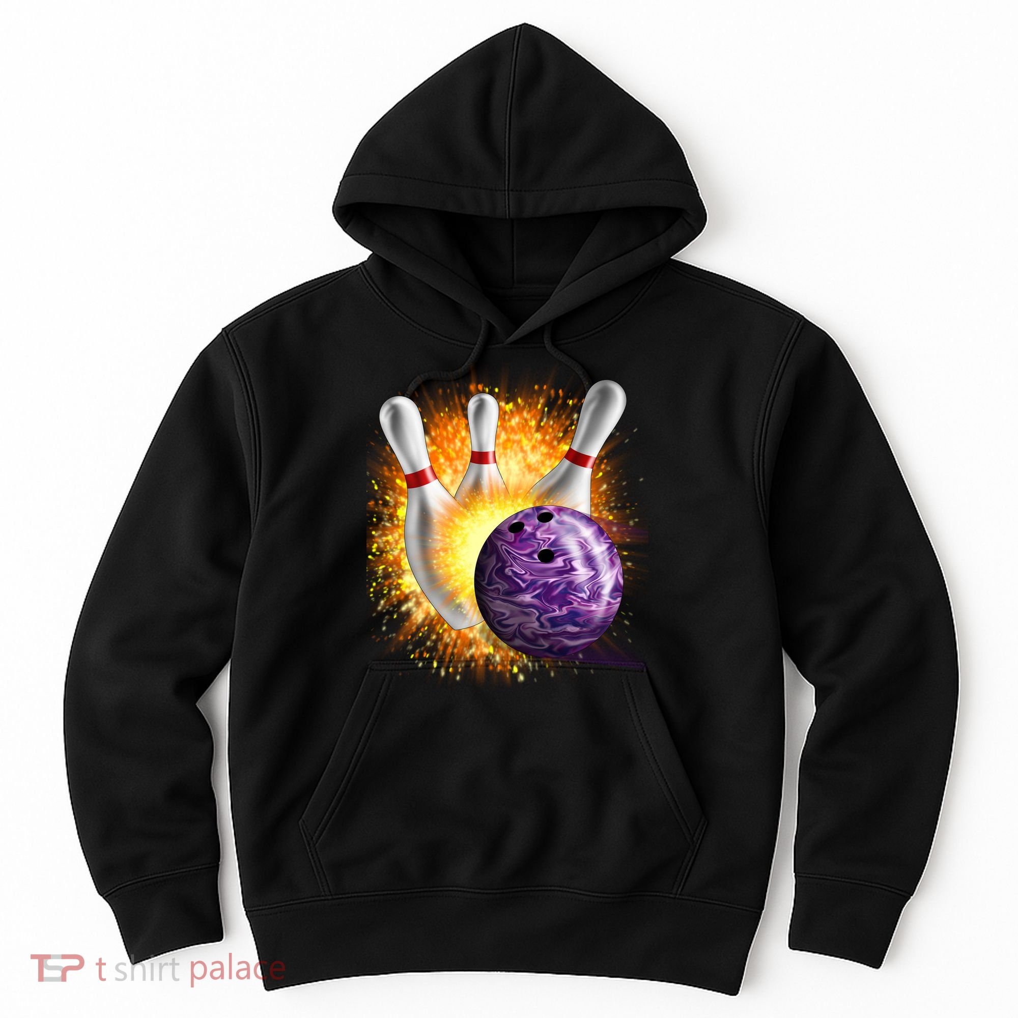 Explosive Spare Hit Bowling Hoodie