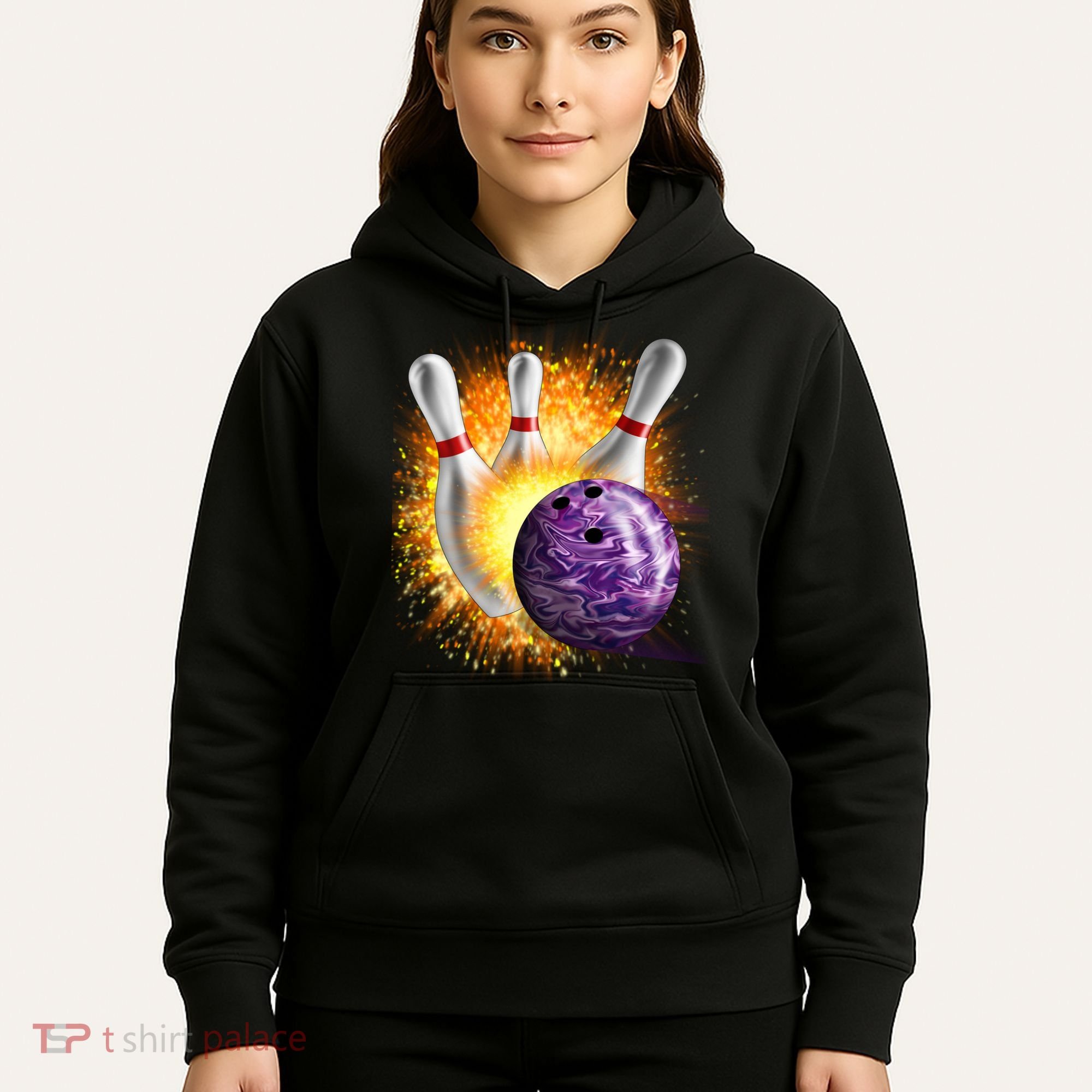 Explosive Spare Hit Bowling Hoodie