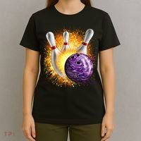 Explosive Spare Hit Bowling T-Shirt thumb 4