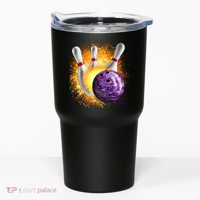 Explosive Spare Hit Bowling Tumbler