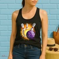 Explosive Spare Hit Bowling Women's Tank Top thumb 2