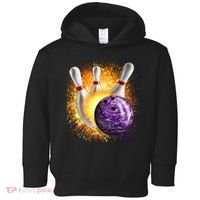 Explosive Spare Hit Bowling Toddler Hoodie thumb 0