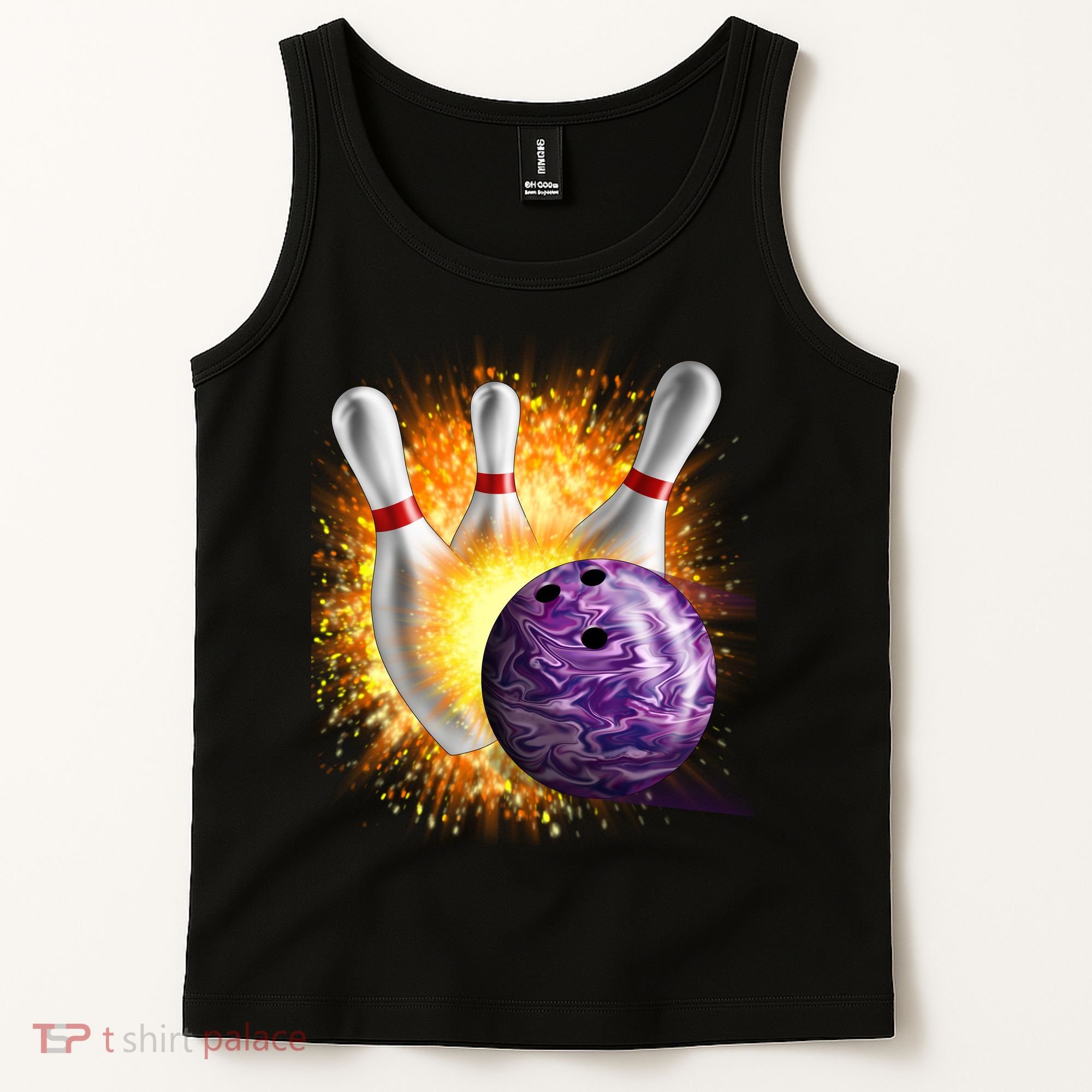 Explosive Spare Hit Bowling Tank Top