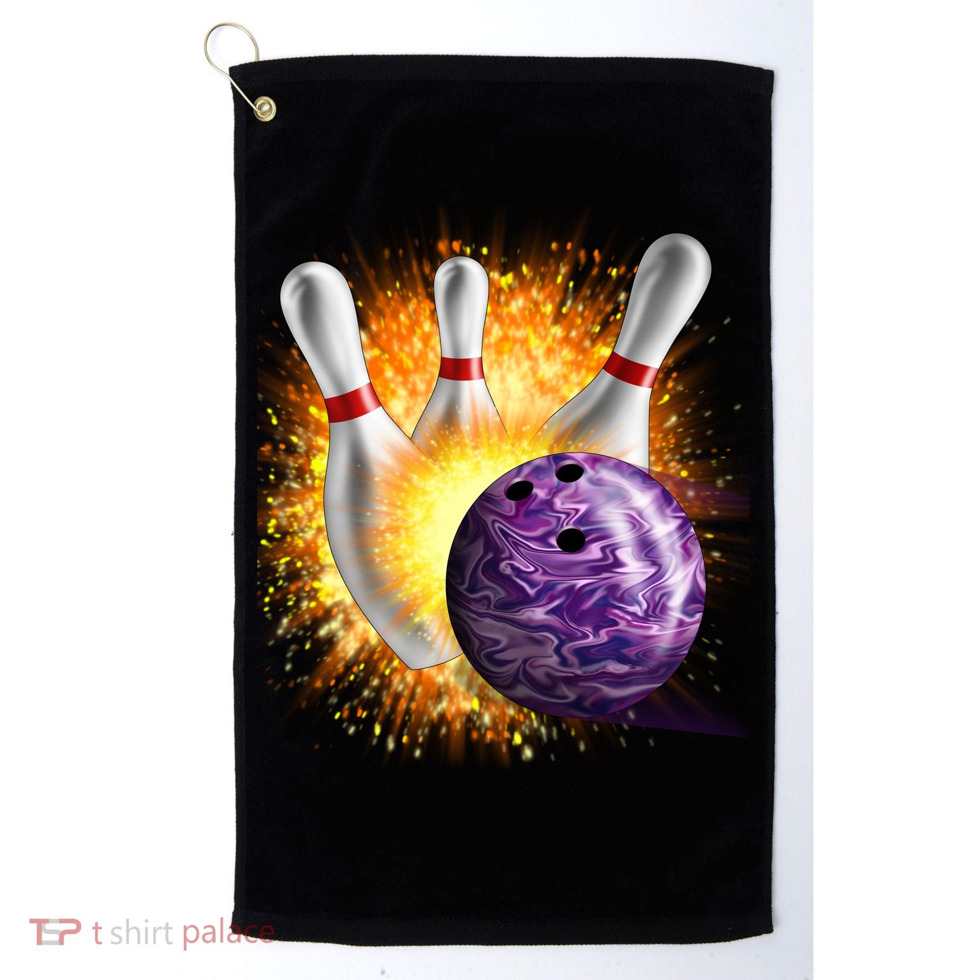 Explosive Spare Hit Bowling Golf Towel