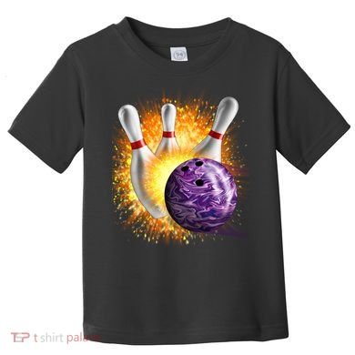 Explosive Spare Hit Bowling Toddler T-Shirt