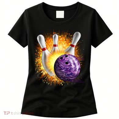 Explosive Spare Hit Bowling Women's T-Shirt