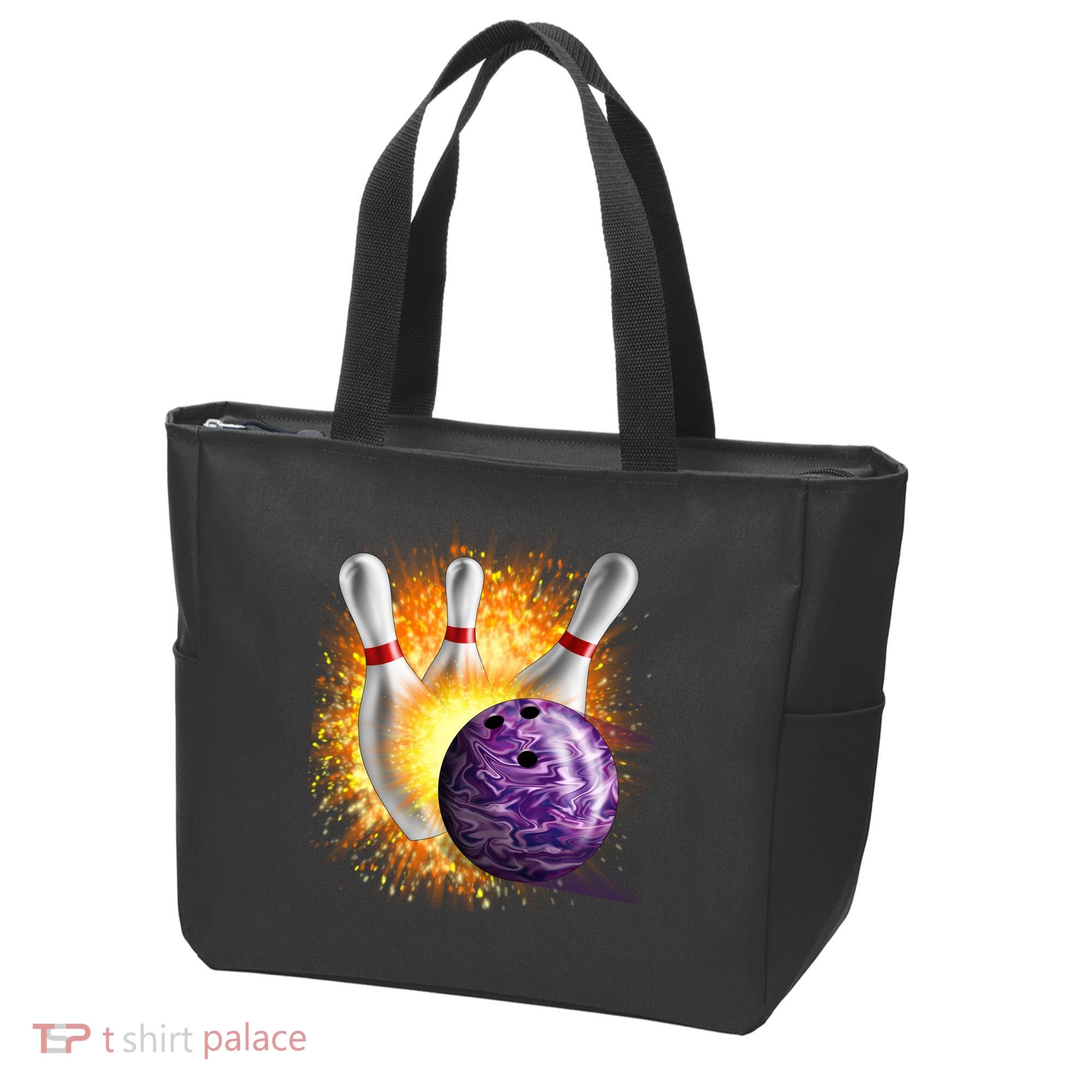 Explosive Spare Hit Bowling Tote Bag