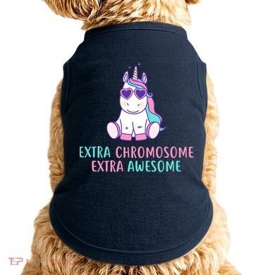 Extra Chromosome Awesome Down Syndrome Doggie Tank