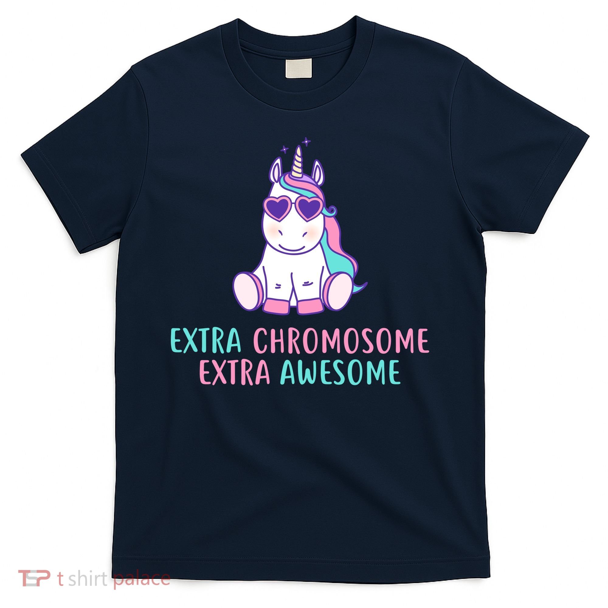 Extra Chromosome Awesome Down Syndrome T-Shirt