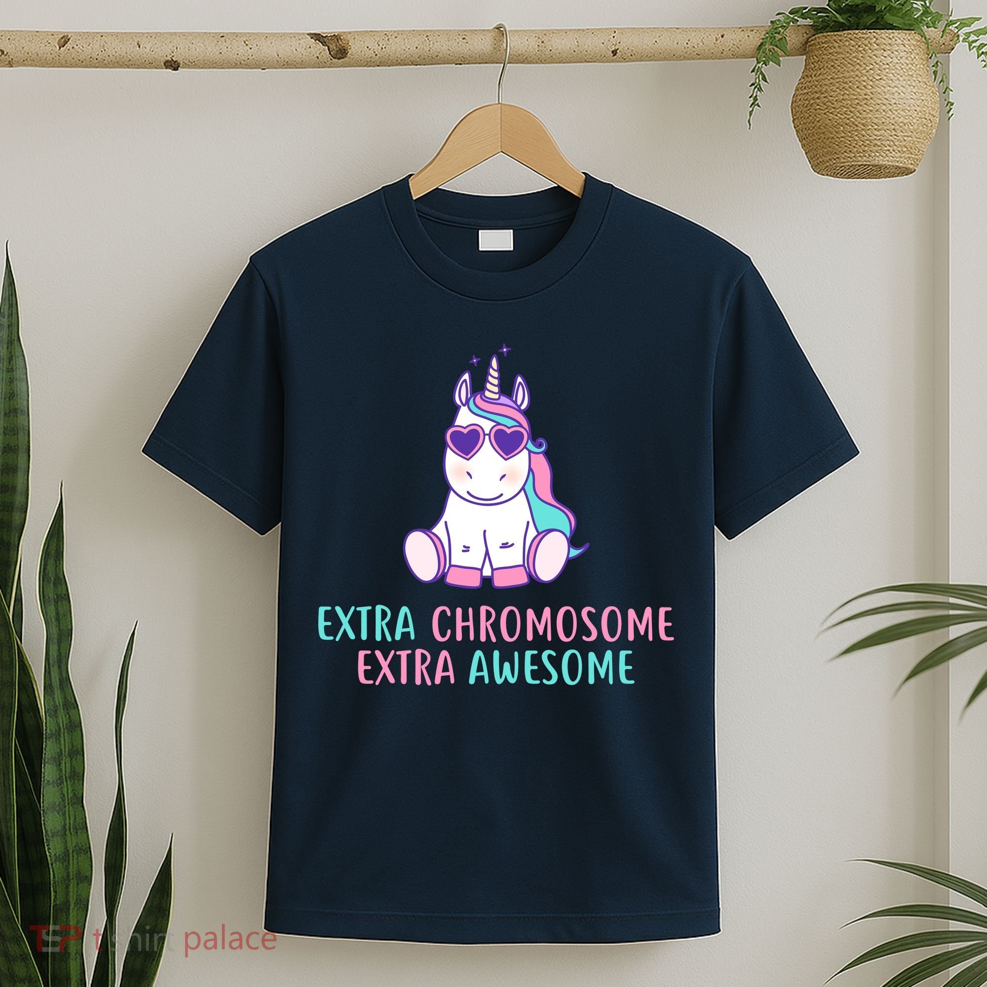 Extra Chromosome Awesome Down Syndrome T-Shirt