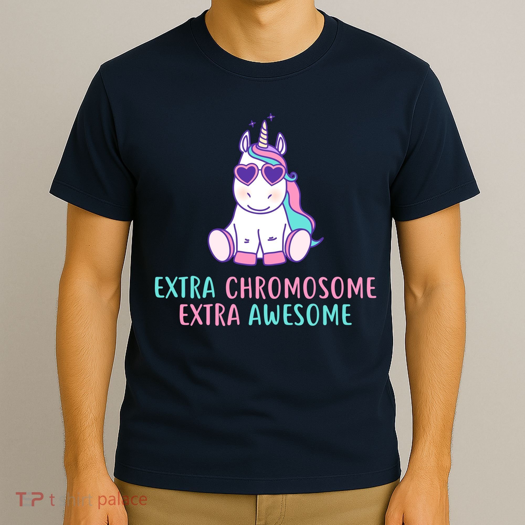 Extra Chromosome Awesome Down Syndrome T-Shirt