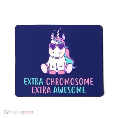 Extra Chromosome Awesome Down Syndrome Mousepad