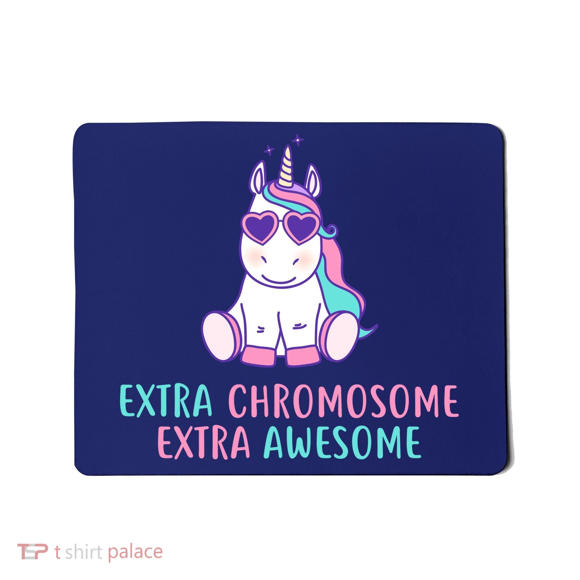 Extra Chromosome Awesome Down Syndrome Mousepad