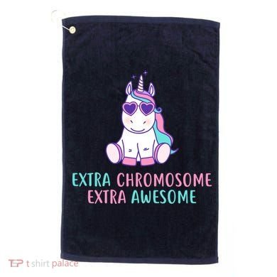 Extra Chromosome Awesome Down Syndrome Golf Towel