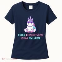 Extra Chromosome Awesome Down Syndrome Women's T-Shirt thumb 0