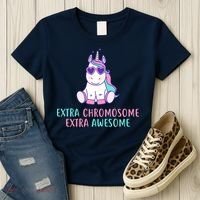 Extra Chromosome Awesome Down Syndrome Women's T-Shirt thumb 3