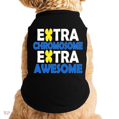 Extra Chromosome Extra Awesome Doggie Tank