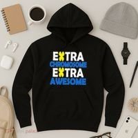 Extra Chromosome Extra Awesome Hoodie thumb 3