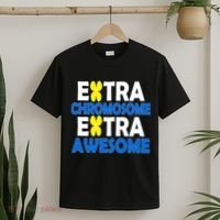 Extra Chromosome Extra Awesome T-Shirt thumb 2