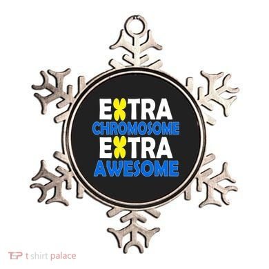 Extra Chromosome Extra Awesome Ornament