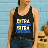 Extra Chromosome Extra Awesome Women's Tank Top thumb 2