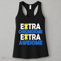 Extra Chromosome Extra Awesome Women's Tank Top thumb 3