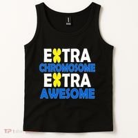 Extra Chromosome Extra Awesome Tank Top thumb 2