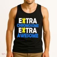 Extra Chromosome Extra Awesome Tank Top thumb 3
