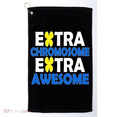 Extra Chromosome Extra Awesome Golf Towel