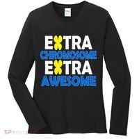 Extra Chromosome Extra Awesome Women's Long Sleeve Shirt thumb 0