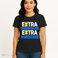 Extra Chromosome Extra Awesome Women's T-Shirt thumb 4