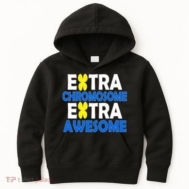 Extra Chromosome Extra Awesome Kids Hoodie