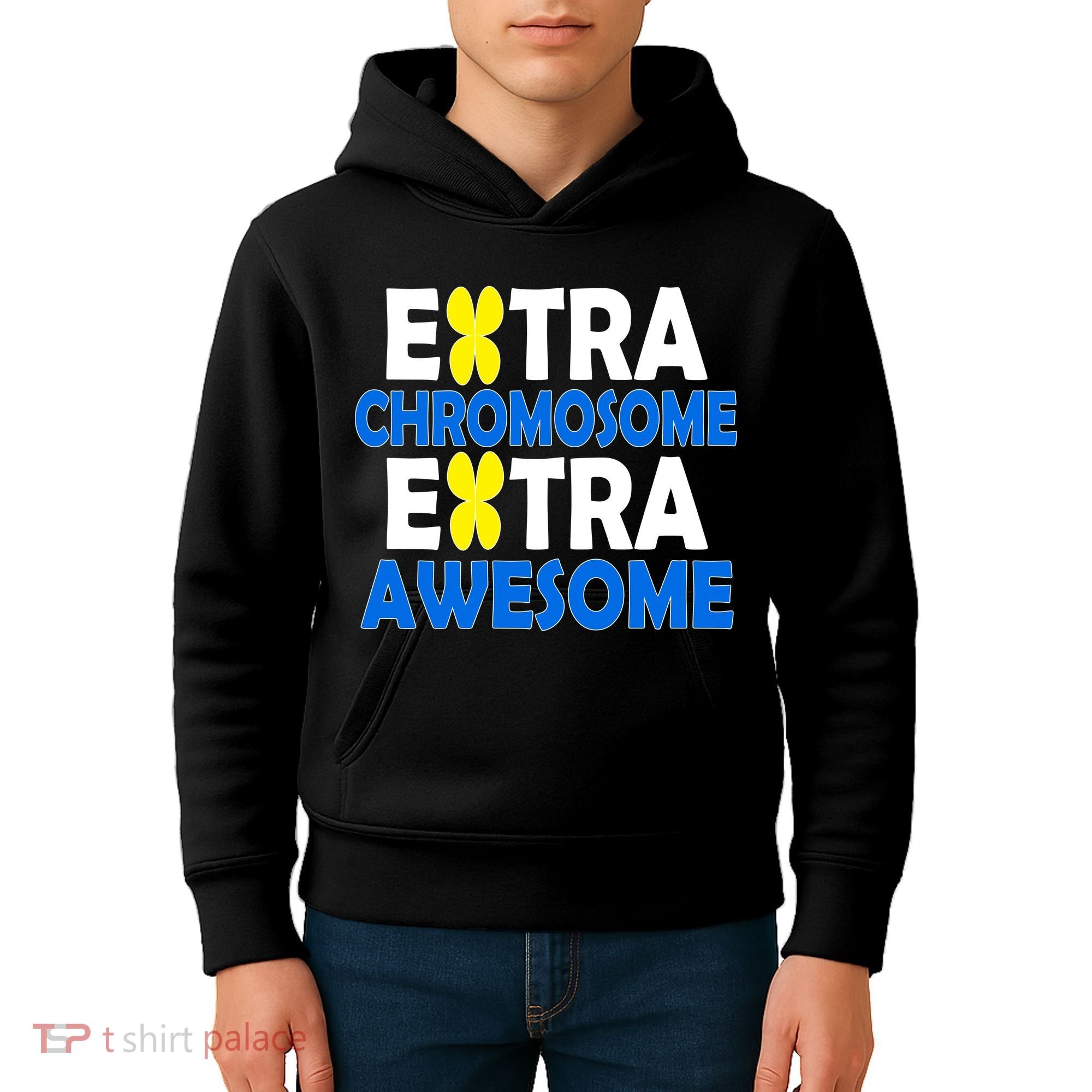 Extra Chromosome Extra Awesome Kids Hoodie