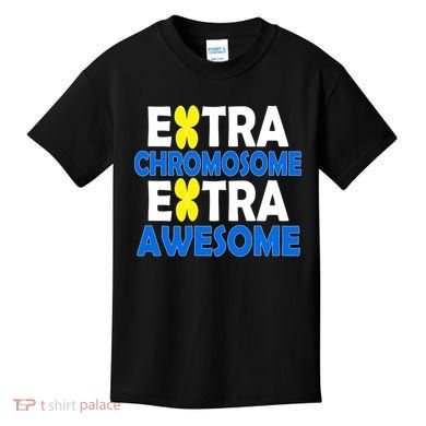 Extra Chromosome Extra Awesome Kids T-Shirt