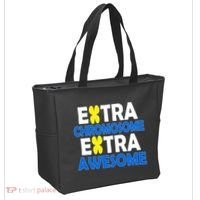 Extra Chromosome Extra Awesome Tote Bag thumb 2