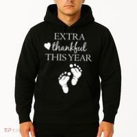 Extra Thankful This Year Pregnancy Hoodie thumb 2