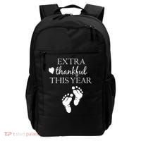 Extra Thankful This Year Pregnancy Backpack thumb 0