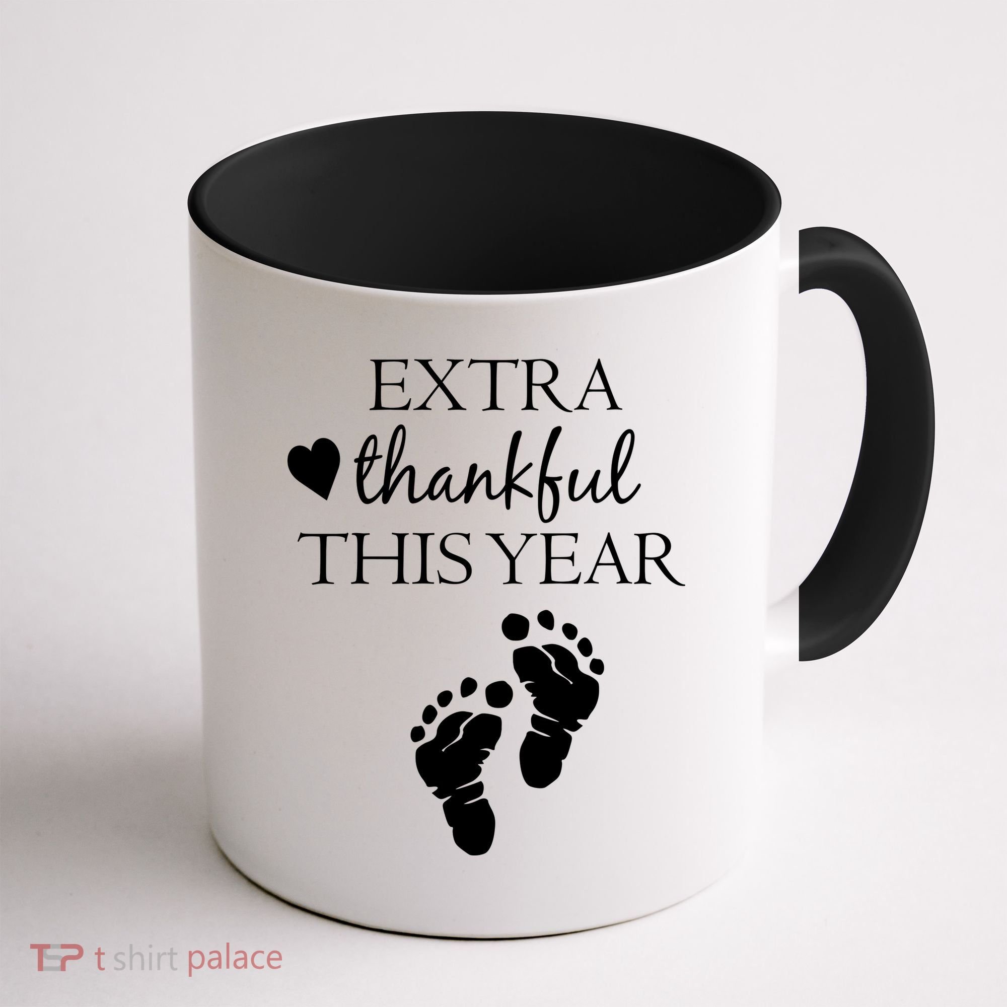 Extra Thankful This Year Pregnancy Coffee Mug