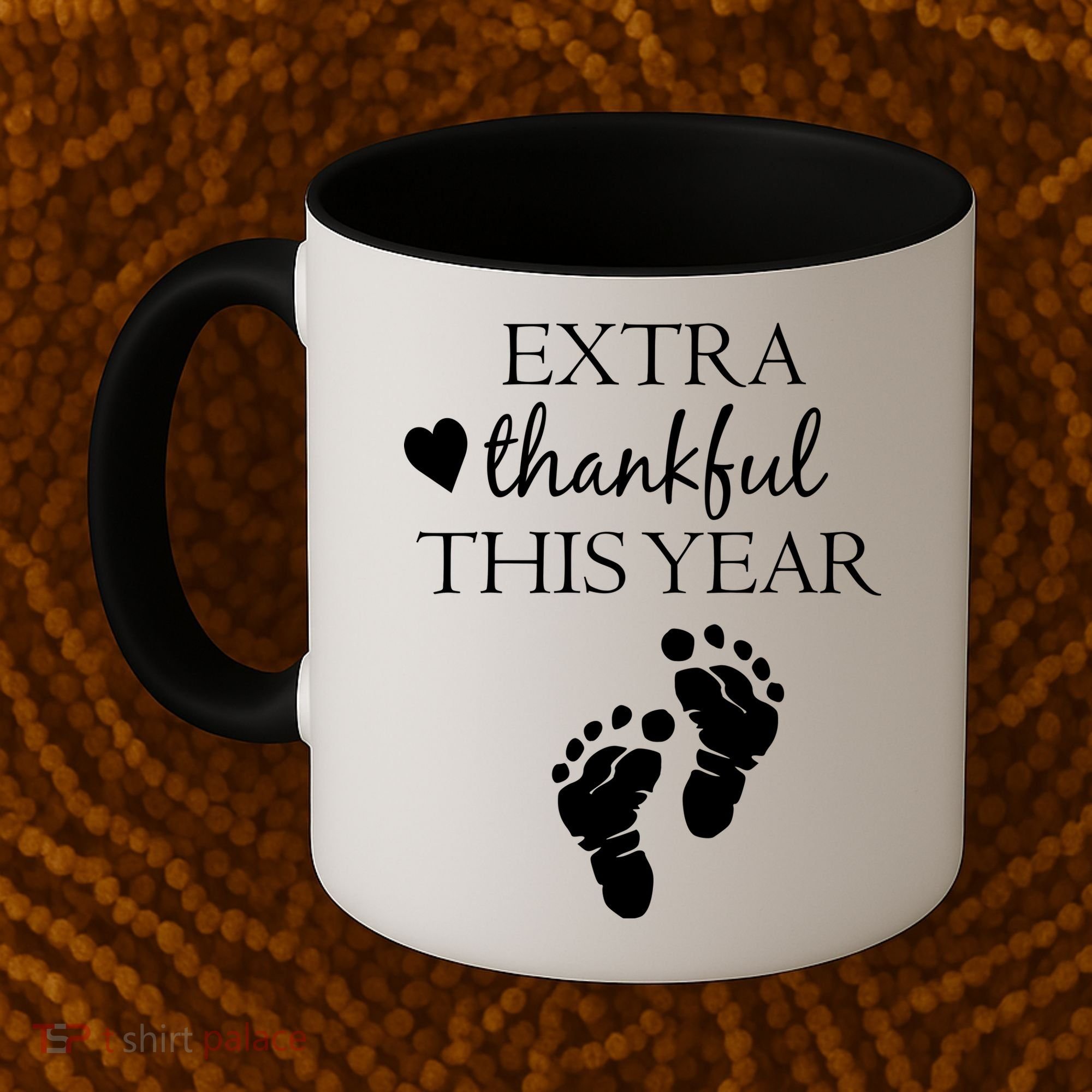 Extra Thankful This Year Pregnancy Coffee Mug