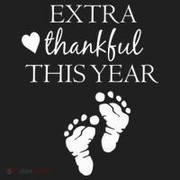 Extra Thankful This Year Pregnancy Tumbler thumb 3