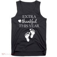 Extra Thankful This Year Pregnancy Tank Top thumb 0