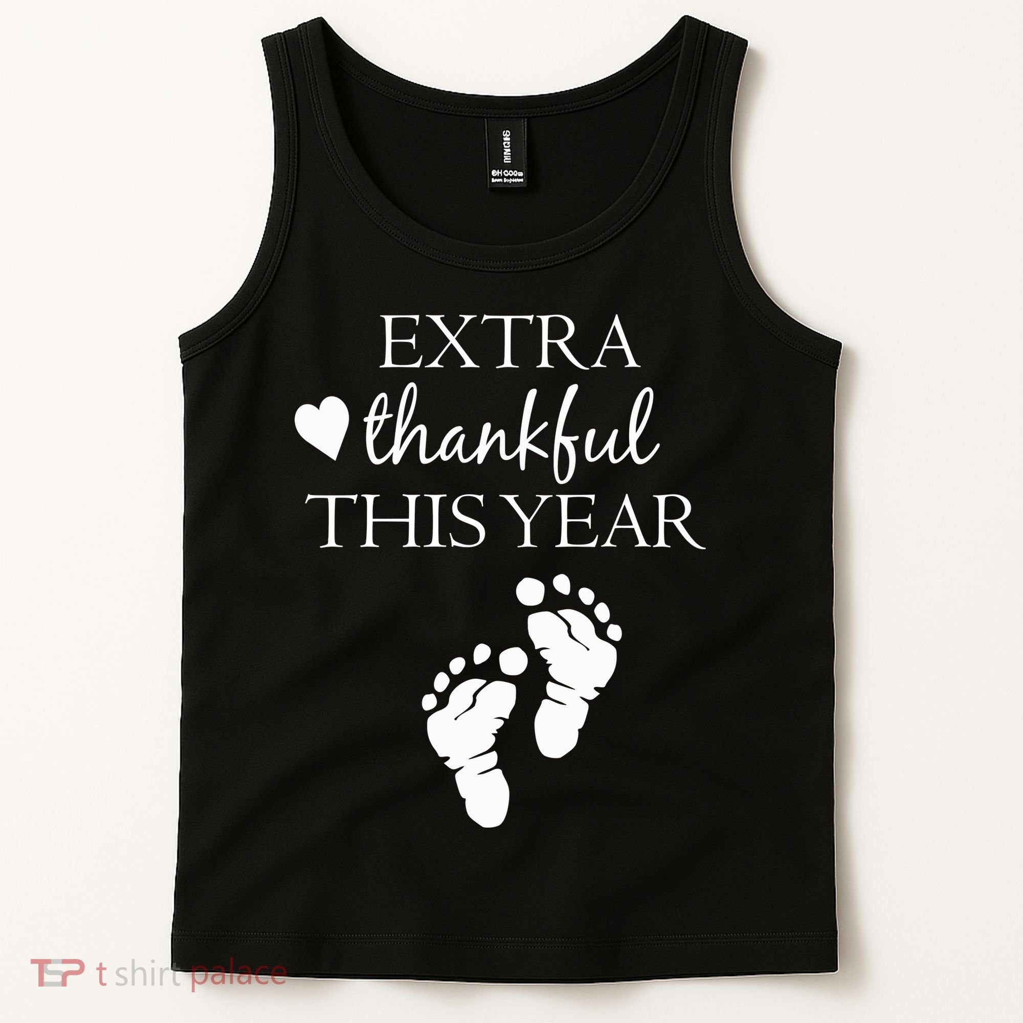 Extra Thankful This Year Pregnancy Tank Top