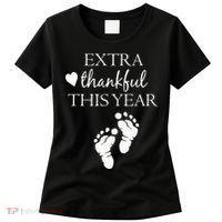 Extra Thankful This Year Pregnancy Women's T-Shirt thumb 0
