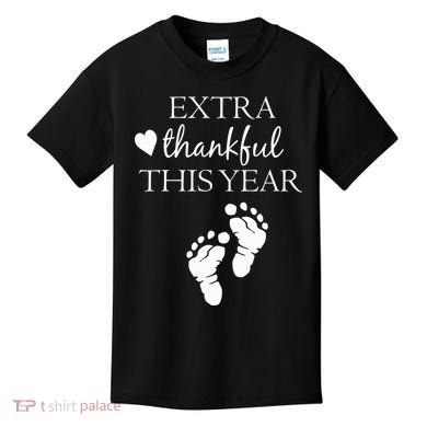 Extra Thankful This Year Pregnancy Kids T-Shirt