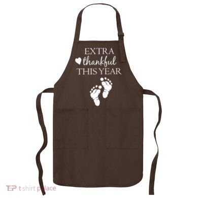 Extra Thankful This Year Pregnancy Apron