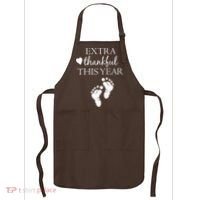 Extra Thankful This Year Pregnancy Apron thumb 0