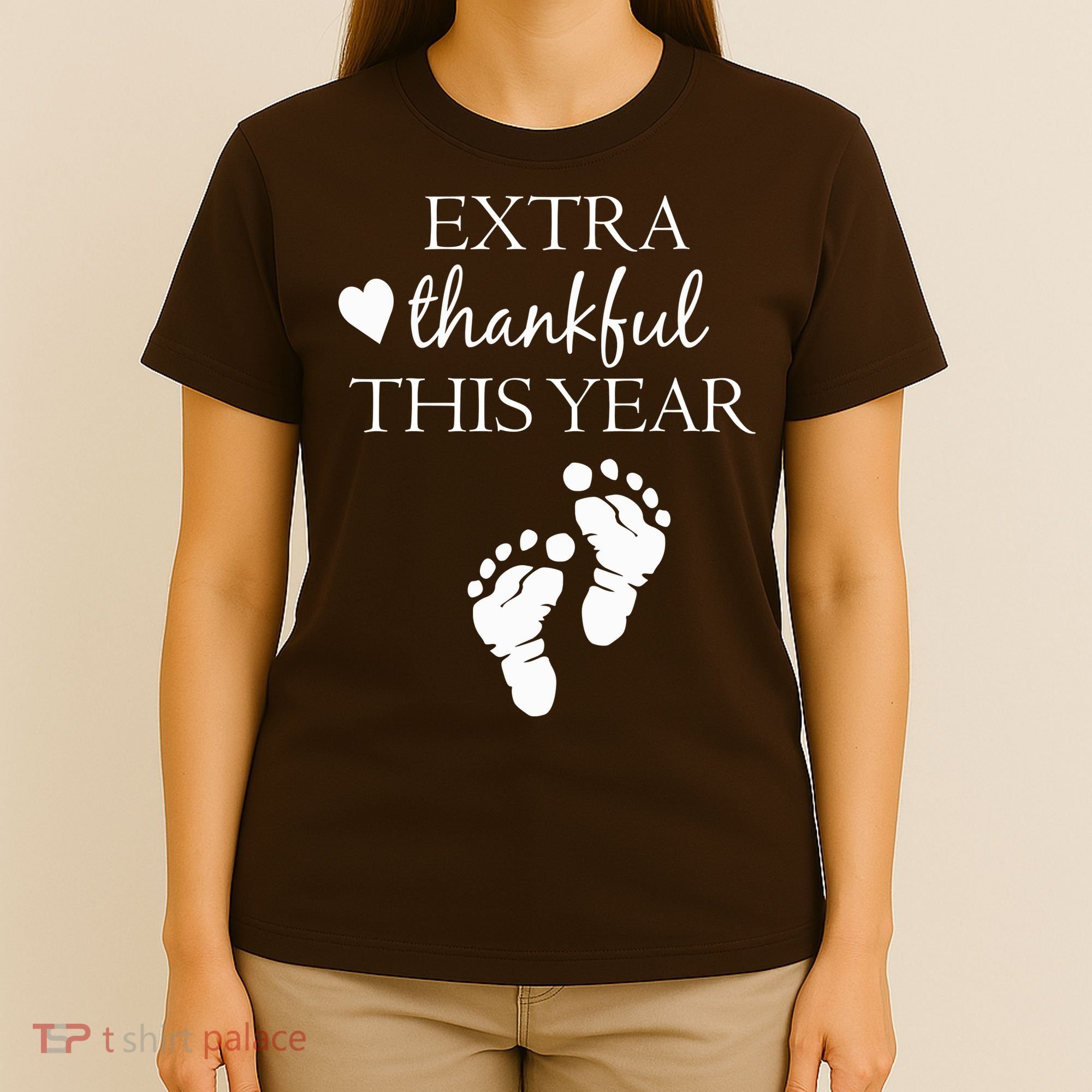 Extra Thankful This Year Pregnancy T-Shirt
