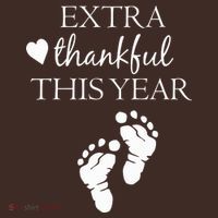 Extra Thankful This Year Pregnancy Coaster thumb 2