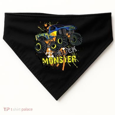 Extreme Monster Truck USA-Made Doggie Bandana