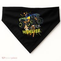 Extreme Monster Truck USA-Made Doggie Bandana thumb 0